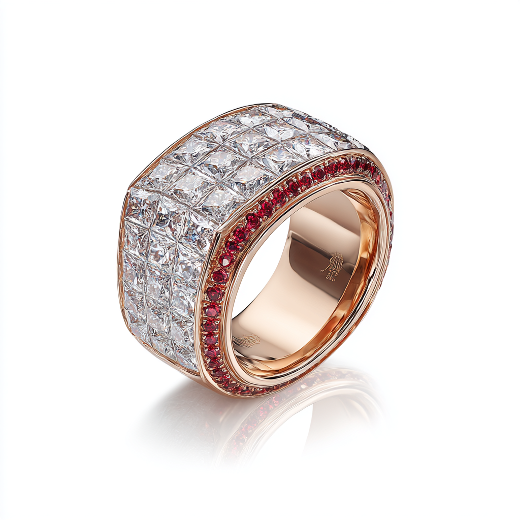 Diamond & Ruby Band